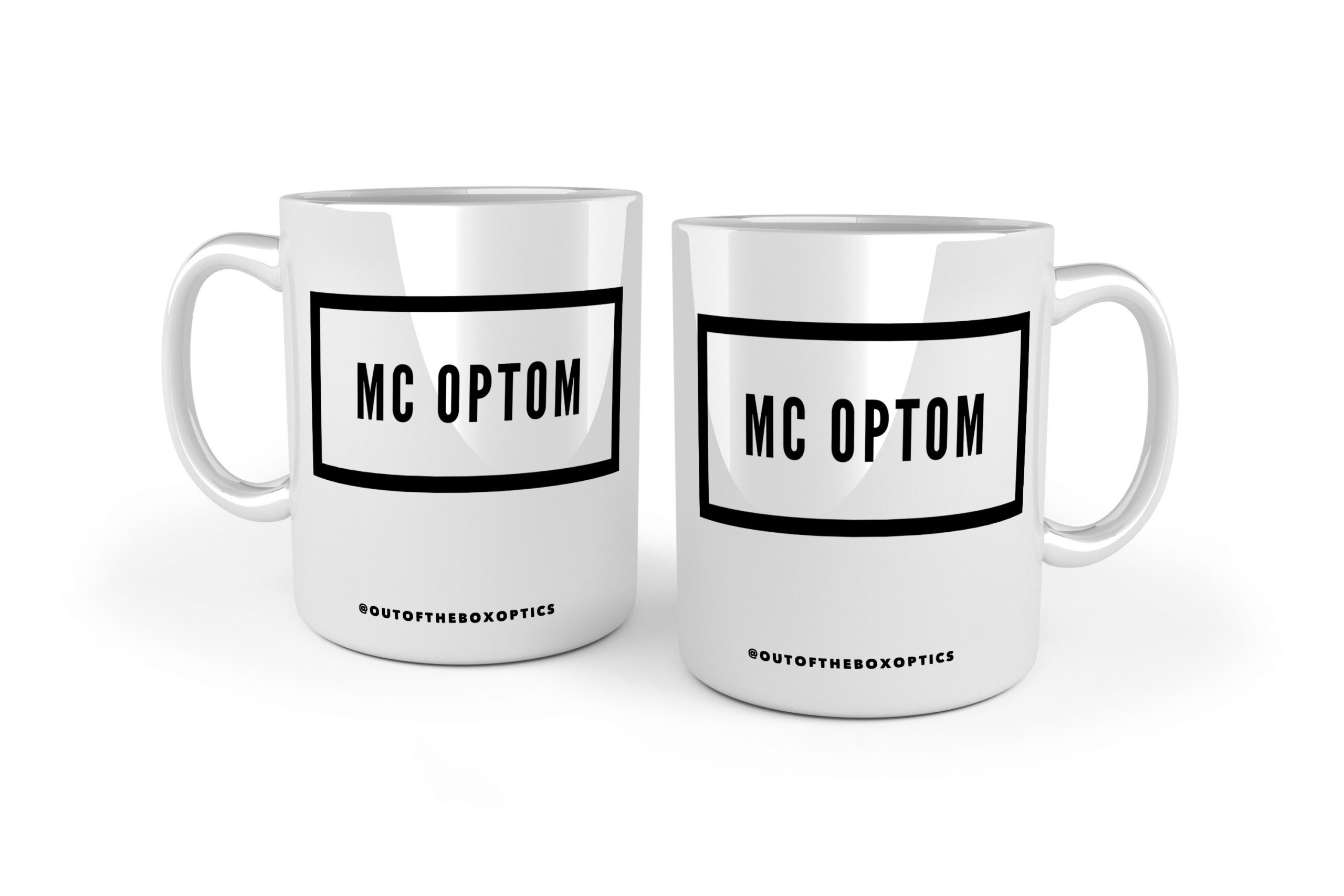 MC Optom White Ceramic Mug 1