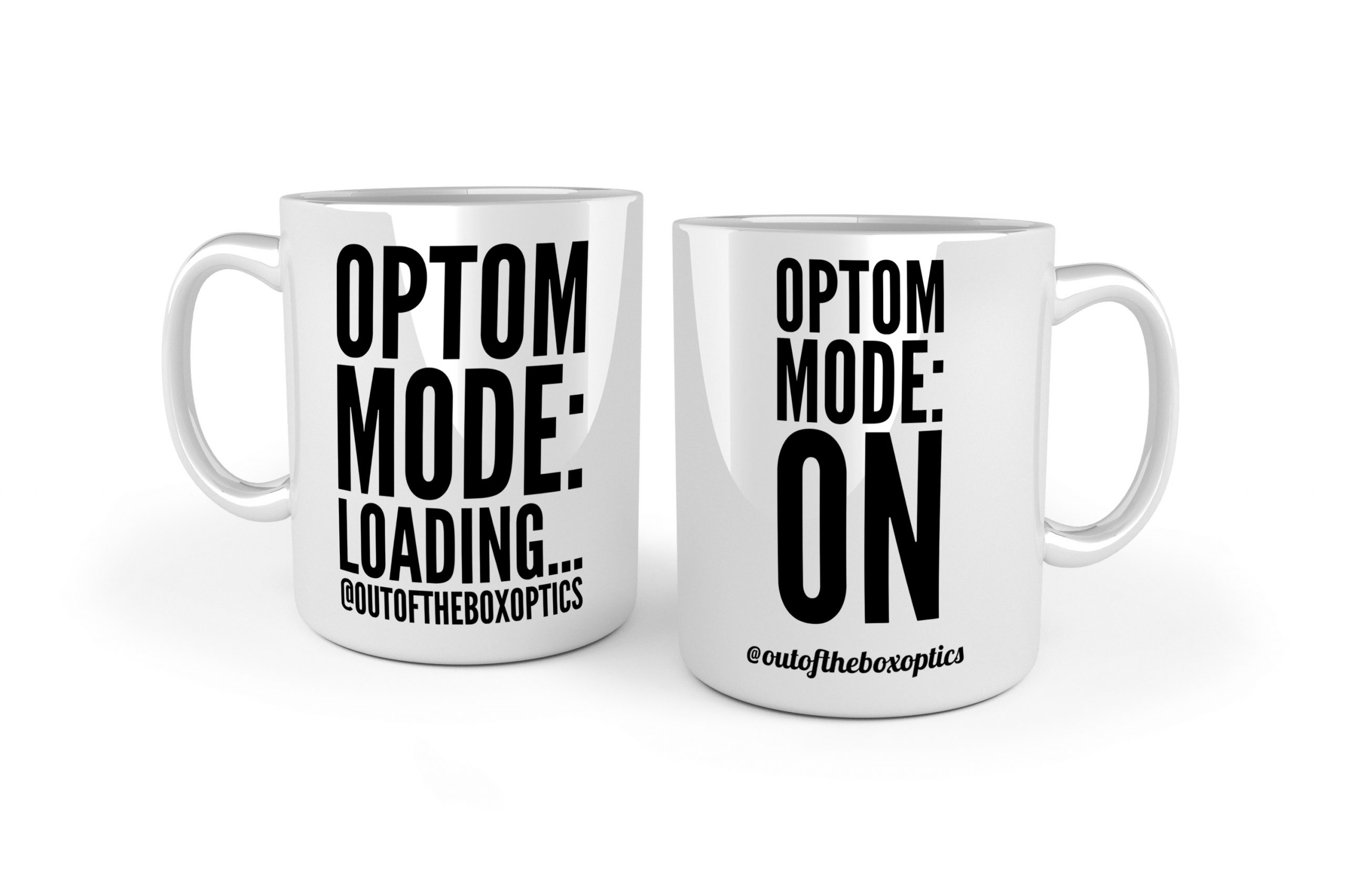 Optom Mode White Ceramic Mug