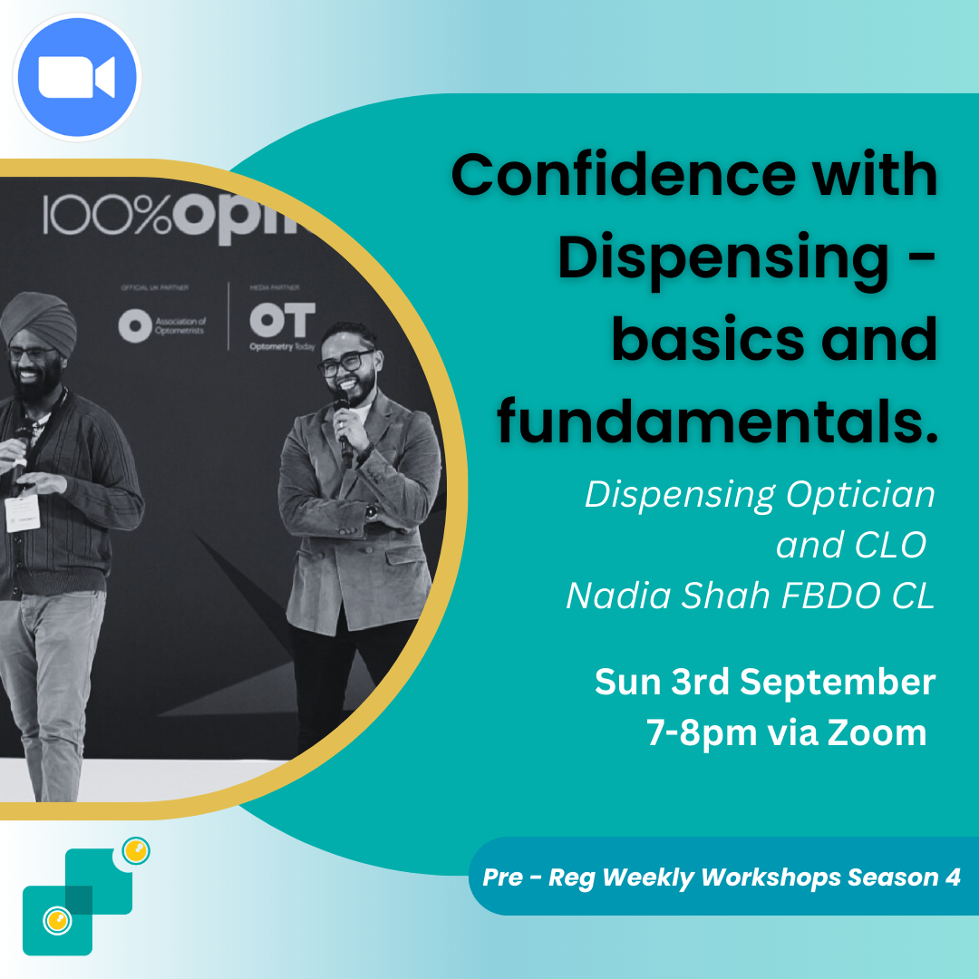 WOW: Confidence with Dispensing (basics & fundamentals) [Sun 3 Sep] [7pm-8pm]
