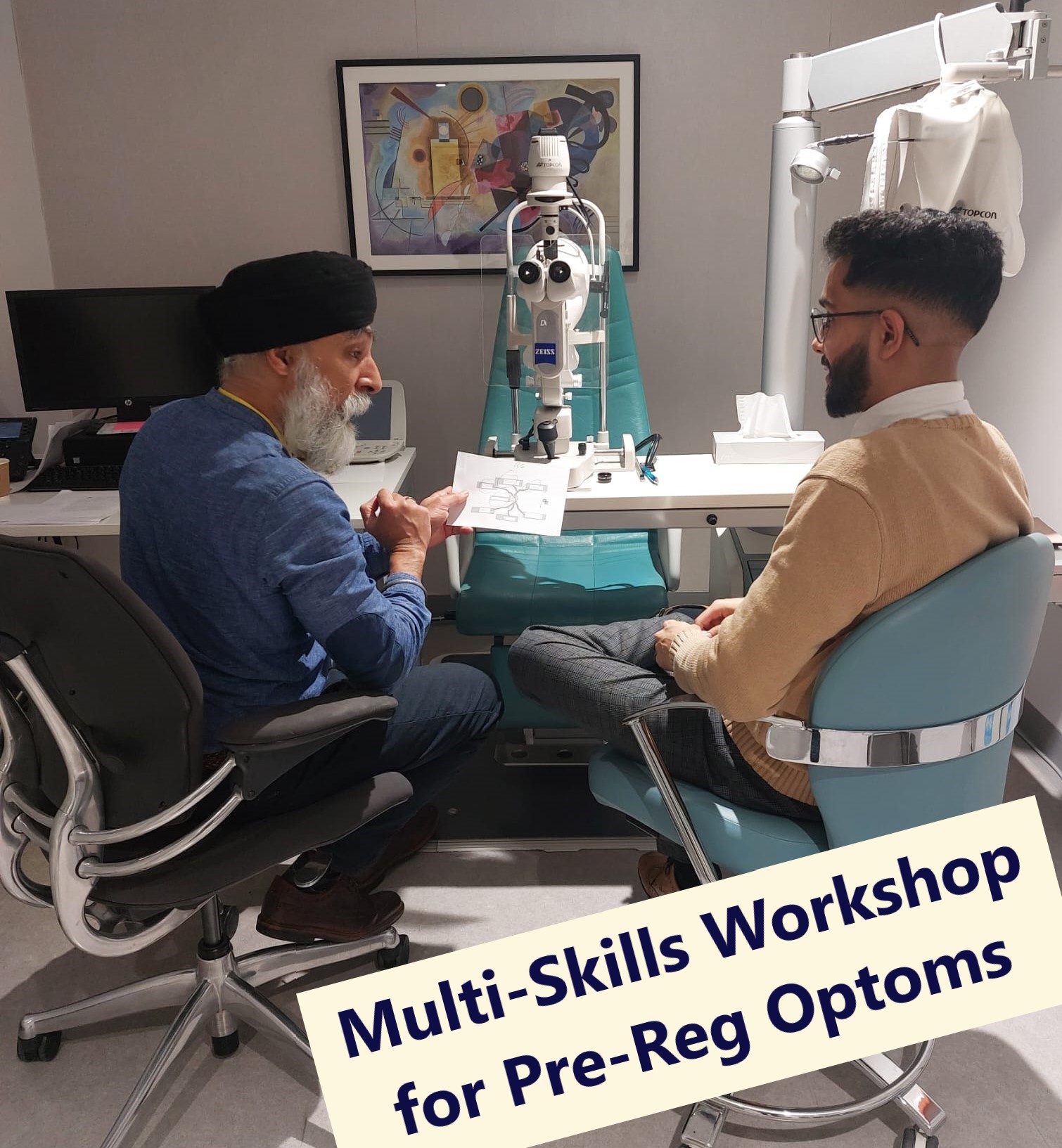 Pre-Reg Multi-Skills Workshop @ 100% Optical London [Sun 26 Feb] [12pm-3pm]